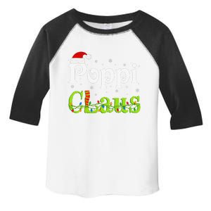 Christmas Holiday Party Poppi Claus Family Matching Pajamas Toddler Fine Jersey T-Shirt