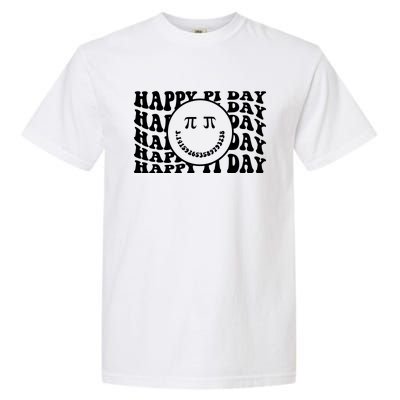 Cool Happy Pi Day Smiley Face Garment-Dyed Heavyweight T-Shirt