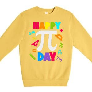 Cool Happy Pi Day Premium Crewneck Sweatshirt