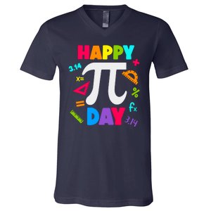 Cool Happy Pi Day V-Neck T-Shirt