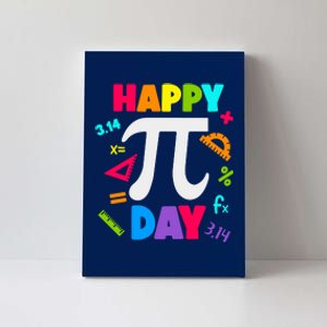 Cool Happy Pi Day Canvas