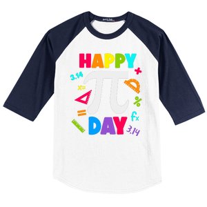 Cool Happy Pi Day Baseball Sleeve Shirt