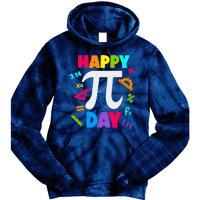 Cool Happy Pi Day Tie Dye Hoodie