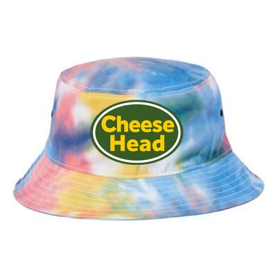 Cheese Head Packer Football Tie Dye Newport Bucket Hat