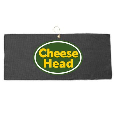 Cheese Head Packer Football Large Microfiber Waffle Golf Towel