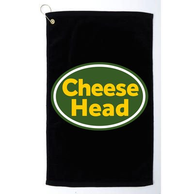 Cheese Head Packer Football Platinum Collection Golf Towel