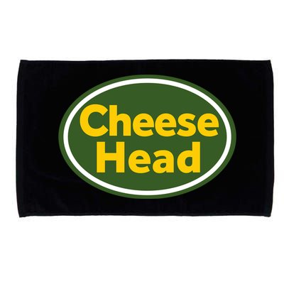 Cheese Head Packer Football Microfiber Hand Towel