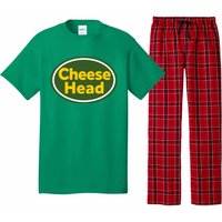 Cheese Head Packer Football Pajama Set