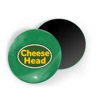 Cheese Head Packer Football Magnet