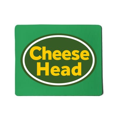 Cheese Head Packer Football Mousepad