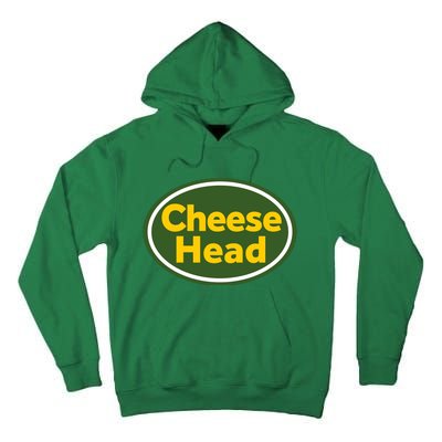 Cheese Head Packer Football Tall Hoodie