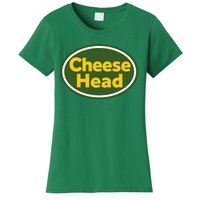 Cheese Head Packer Football Women's T-Shirt