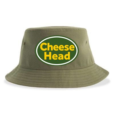 Cheese Head Packer Football Sustainable Bucket Hat