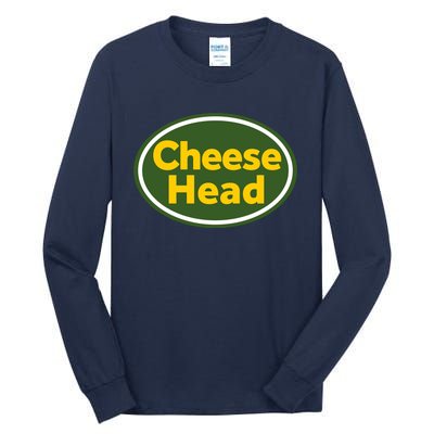 Cheese Head Packer Football Tall Long Sleeve T-Shirt