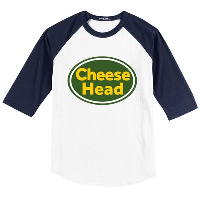 Cheese Head Packer Football Baseball Sleeve Shirt