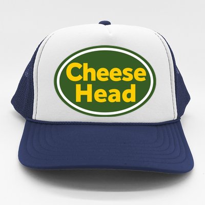 Cheese Head Packer Football Trucker Hat