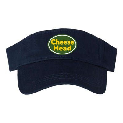 Cheese Head Packer Football Valucap Bio-Washed Visor