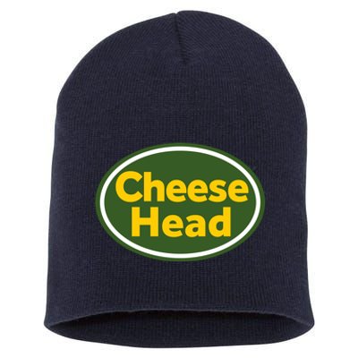 Cheese Head Packer Football Short Acrylic Beanie