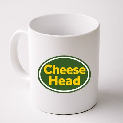 Cheese Head Packer Football Coffee Mug