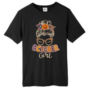 Cute Halloween Patterns October Girl Tall Fusion ChromaSoft Performance T-Shirt