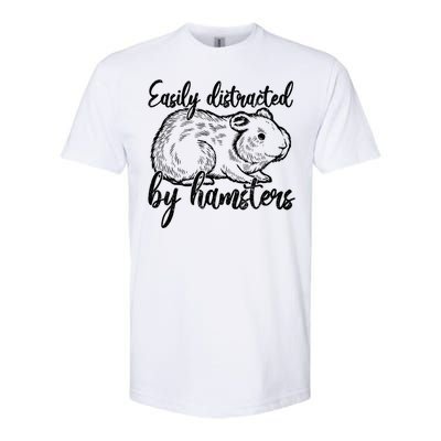 Cute Hamster Pet Gift Funny Hamster Gift Softstyle CVC T-Shirt