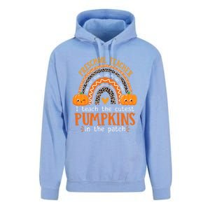 Cute Halloween Preschool Teacher I Teach The Cutest Pumpkins Gift Unisex Surf Hoodie