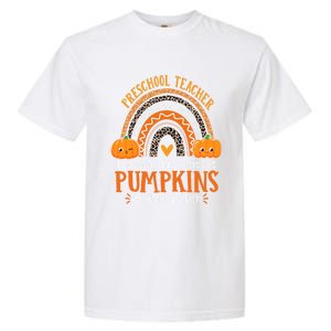 Cute Halloween Preschool Teacher I Teach The Cutest Pumpkins Gift Garment-Dyed Heavyweight T-Shirt