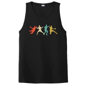 Colorful Handball Players Handball Team Handball Gift PosiCharge Competitor Tank