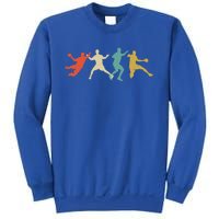 Colorful Handball Players Handball Team Handball Gift Sweatshirt