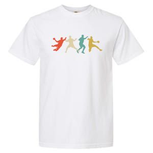 Colorful Handball Players Handball Team Handball Gift Garment-Dyed Heavyweight T-Shirt