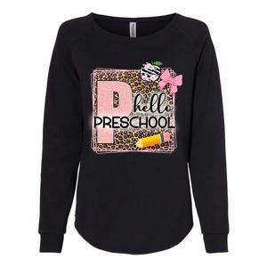 Cute Hello Pre School Teachers Students Womens California Wash Sweatshirt