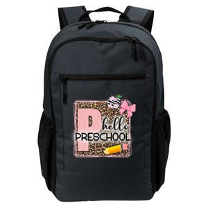 Cute Hello Pre School Teachers Students Daily Commute Backpack