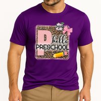 Cute Hello Pre School Teachers Students Cooling Performance Crew T-Shirt