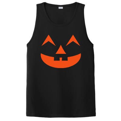 Creepy Halloween Pumpkin Face Halloween Jack O Lanterns PosiCharge Competitor Tank