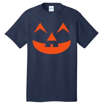 Creepy Halloween Pumpkin Face Halloween Jack O Lanterns Tall T-Shirt