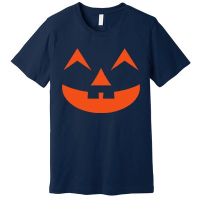 Creepy Halloween Pumpkin Face Halloween Jack O Lanterns Premium T-Shirt