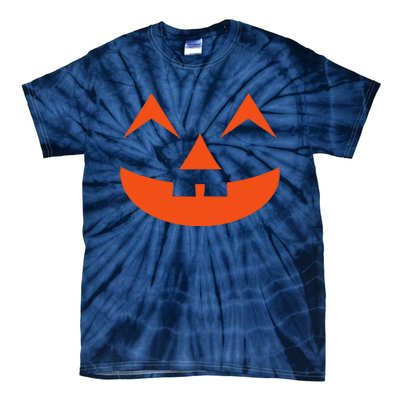 Creepy Halloween Pumpkin Face Halloween Jack O Lanterns Tie-Dye T-Shirt