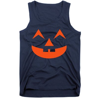 Creepy Halloween Pumpkin Face Halloween Jack O Lanterns Tank Top