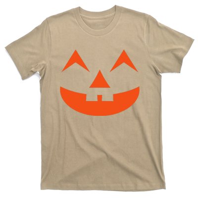 Creepy Halloween Pumpkin Face Halloween Jack O Lanterns T-Shirt