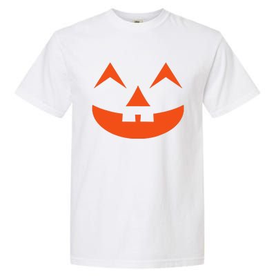 Creepy Halloween Pumpkin Face Halloween Jack O Lanterns Garment-Dyed Heavyweight T-Shirt