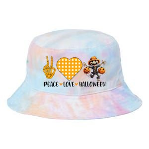 Cute Halloween Peace Love And Gnome Fall Gift Tie Dye Newport Bucket Hat