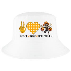 Cute Halloween Peace Love And Gnome Fall Gift Cool Comfort Performance Bucket Hat