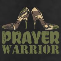 Camo Heels Prayer Warrior Faith God Jesus Christian Cute Gift Beanie