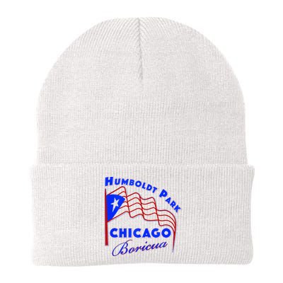 Chicago Humboldt Park Neighborhood Design Puerto Rican Beanie