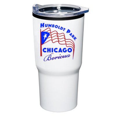 Chicago Humboldt Park Neighborhood Design Puerto Rican Tumbler