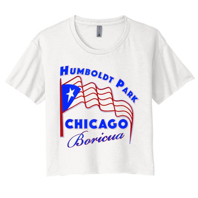 Chicago Humboldt Park Neighborhood Design Puerto Rican Crop Top