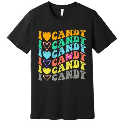 Candy Halloween Party Fun Trick or Treat Decorations Premium T-Shirt