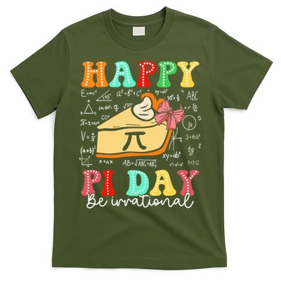 Coquette Happy Pi Day 3.14 Be Irrational Math Teachers T-Shirt