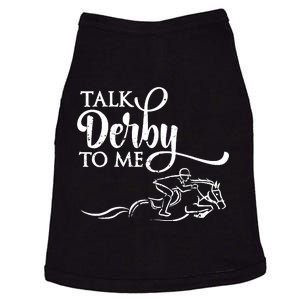 Cool Horse Racing Derby Race Owner Lover Funny Doggie Tank