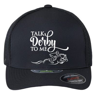 Cool Horse Racing Derby Race Owner Lover Funny Flexfit Unipanel Trucker Cap
